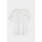 White Drop Shoulder Tee - INTC80-309