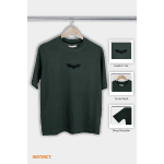 Olive Drop Shoulder Tee - INTC80-310 - Image 2